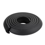 Corners protection strip, length 2 m, 35 mm, tables, baby's room, black color